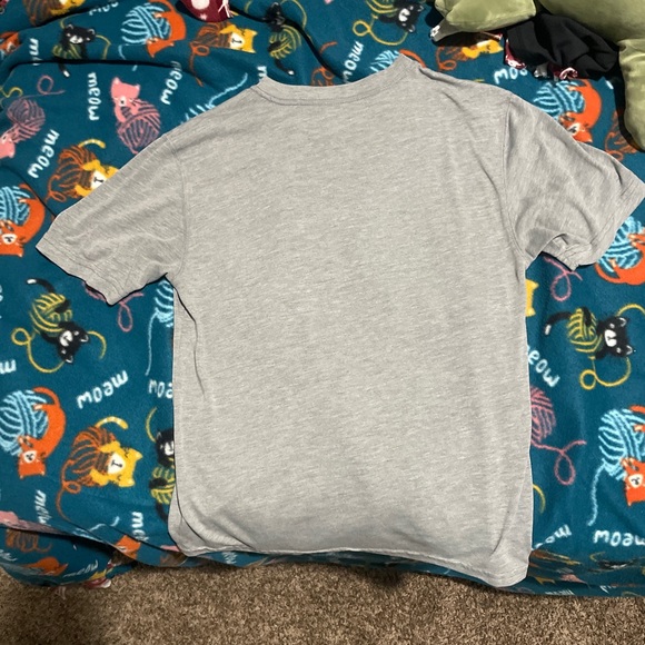 Men’s Gray Basic V-Neck - Picture 3 of 3